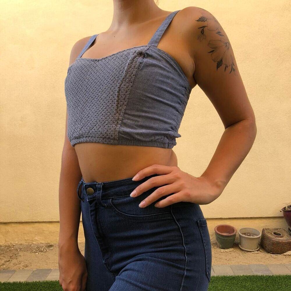Babydoll Crop Top 🦋